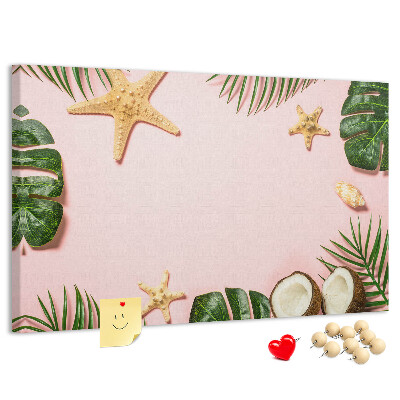 Cork display board Summer mood