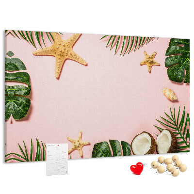 Cork display board Summer mood
