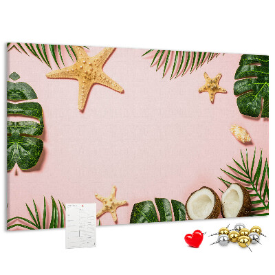 Cork display board Summer mood