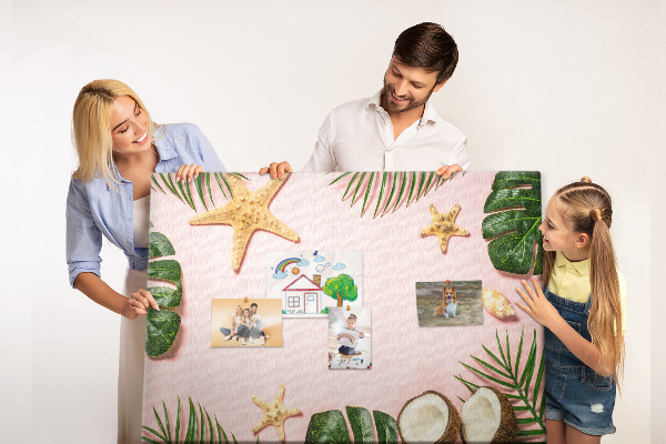 Cork display board Summer mood