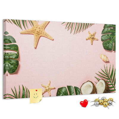 Cork display board Summer mood