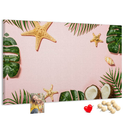 Cork display board Summer mood