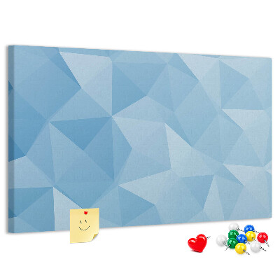 Cork board Triangles abstraction