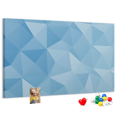 Cork board Triangles abstraction