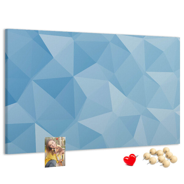 Cork board Triangles abstraction