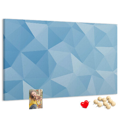 Cork board Triangles abstraction