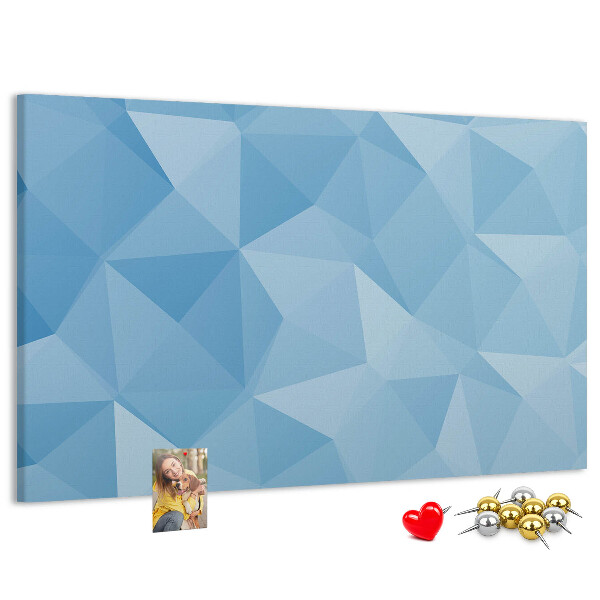 Cork board Triangles abstraction