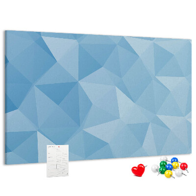 Cork board Triangles abstraction