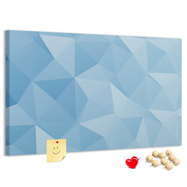 Cork board Triangles abstraction