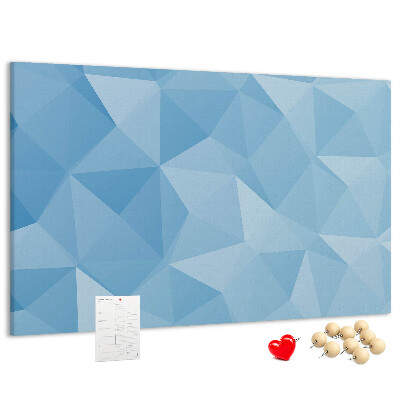 Cork board Triangles abstraction