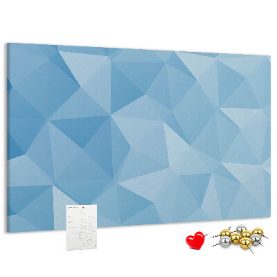 Cork board Triangles abstraction