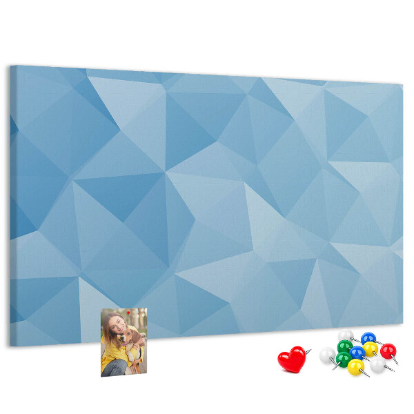 Cork board Triangles abstraction