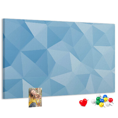 Cork board Triangles abstraction