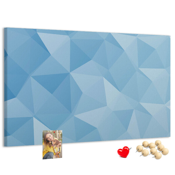 Cork board Triangles abstraction