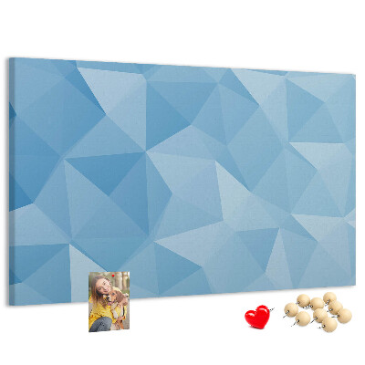 Cork board Triangles abstraction