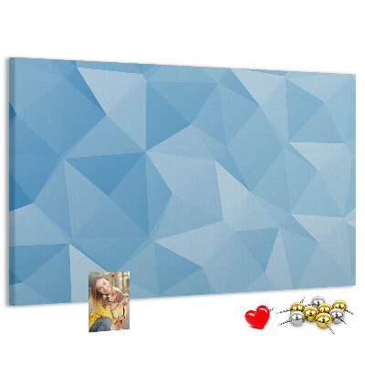 Cork board Triangles abstraction