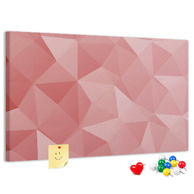 Cork board Triangles abstraction