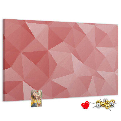 Cork board Triangles abstraction