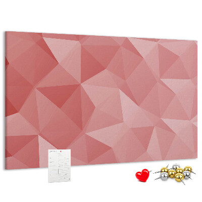 Cork board Triangles abstraction