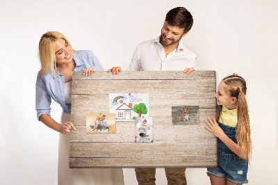 Cork display board Wood texture
