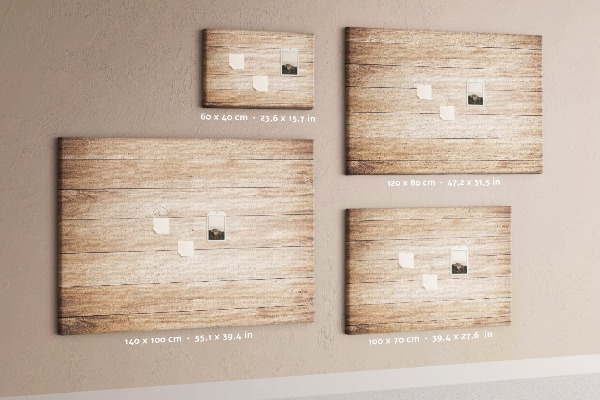 Cork display board Wood texture
