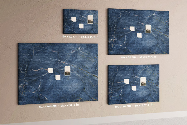 Cork board Elegant marble