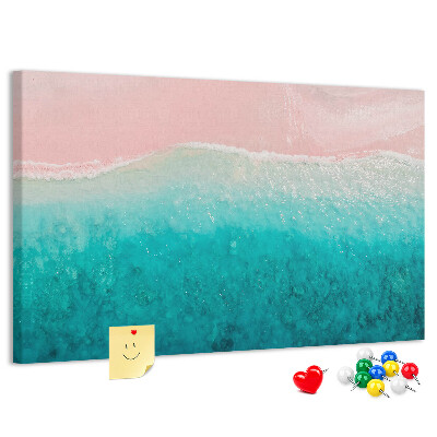 Cork board Beach sea sand