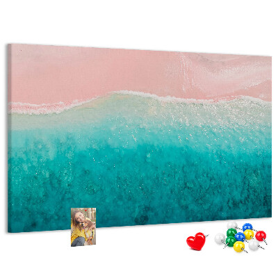 Cork board Beach sea sand