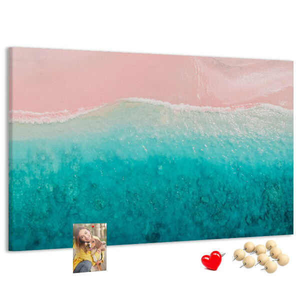Cork board Beach sea sand