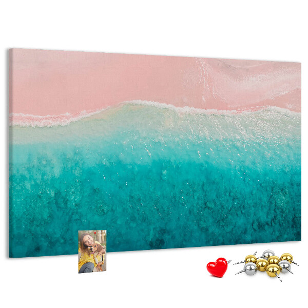 Cork board Beach sea sand