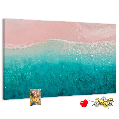 Cork board Beach sea sand
