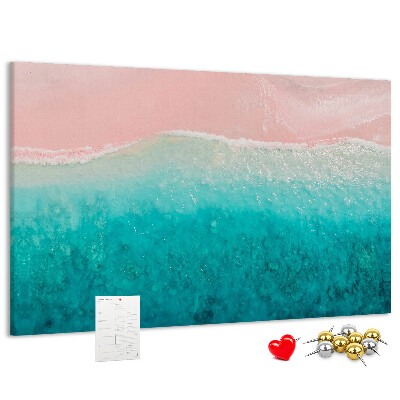 Cork board Beach sea sand