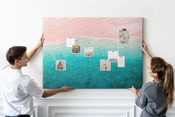 Cork board Beach sea sand