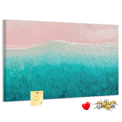 Cork board Beach sea sand