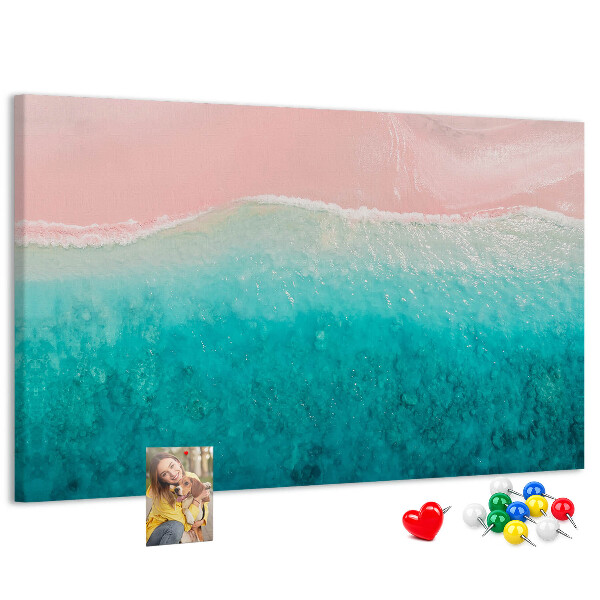 Cork board Beach sea sand