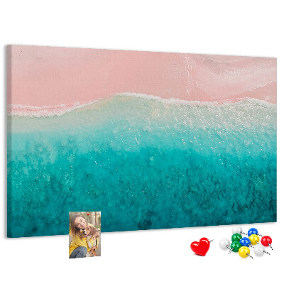 Cork board Beach sea sand