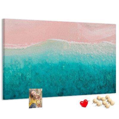 Cork board Beach sea sand