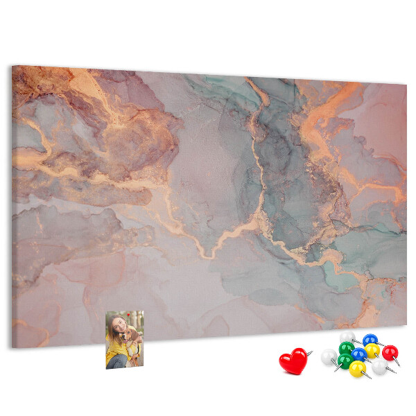 Cork board Decorative marble