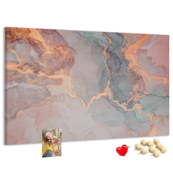Cork board Decorative marble