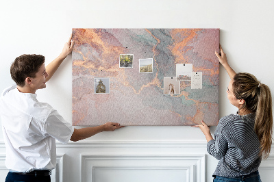 Cork board Decorative marble