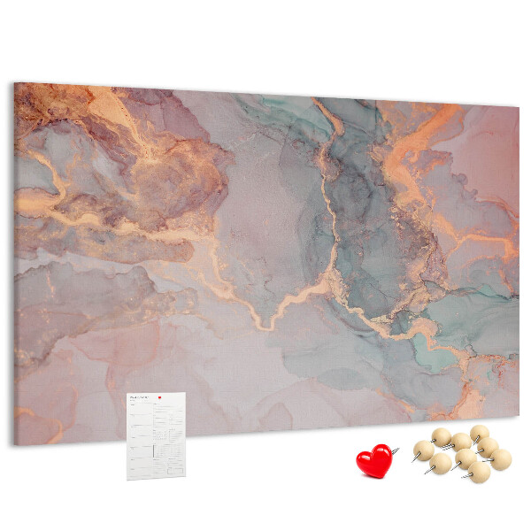 Cork board Decorative marble