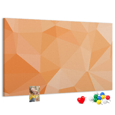 Cork board Triangles abstraction