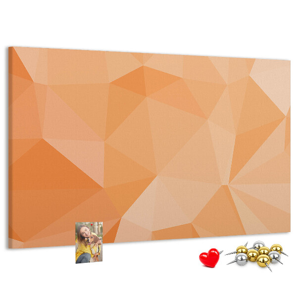 Cork board Triangles abstraction