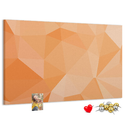 Cork board Triangles abstraction