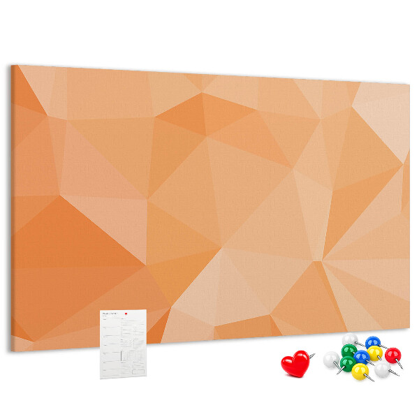 Cork board Triangles abstraction