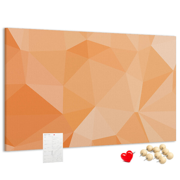 Cork board Triangles abstraction