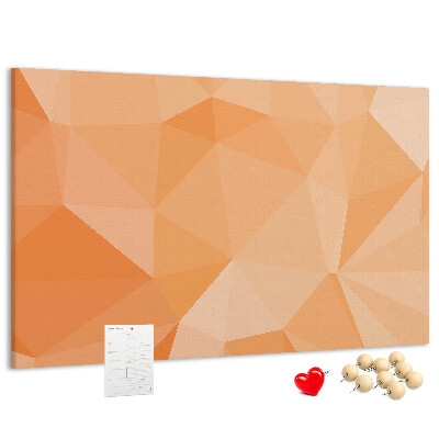 Cork board Triangles abstraction