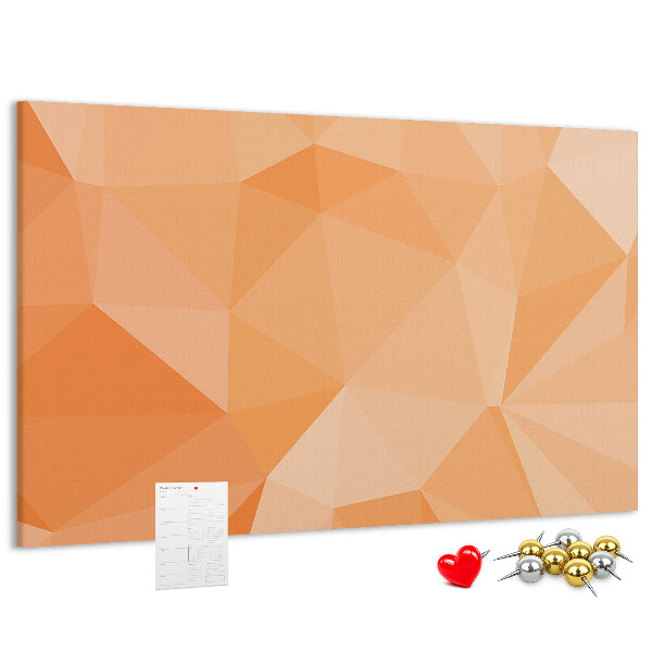 Cork board Triangles abstraction