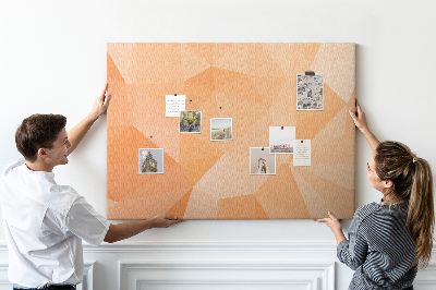 Cork board Triangles abstraction