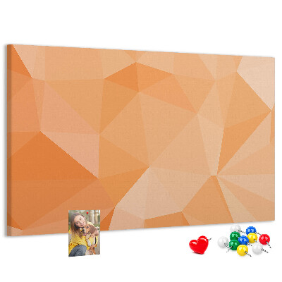 Cork board Triangles abstraction